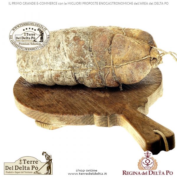 SALAME ZIA FERRARESE - Con Aglio - €24,00/kg - Terre Del Delta Po 1kg Terre  Del Delta il territorio in un click